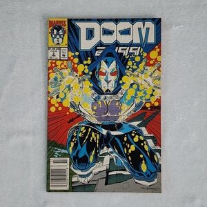 Vintage Marvel Comics DOOM 2099 Issue #2 Dr. Doom Superhero Comic Book 1993